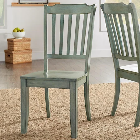 Dining Side Chair with Spindle Back